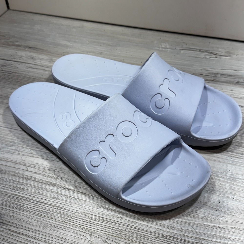 CROCS Slides Men's Sandals Size 11 Color Dreamscape Summer Beach Slip On